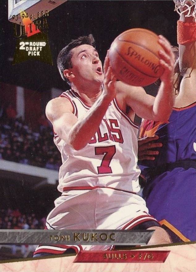 1993-94 Topps Toni Kukoc #316 Rookie RC Chicago Bulls Last Dance RARE MINT Qty 