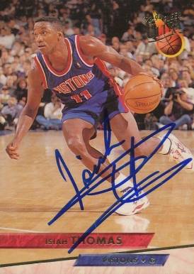 1993 Ultra Isiah Thomas #62 Basketball Card