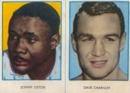 1962 Swedish Rekord Journal-Hand Cut Liston/Charnley # Other Sports Card