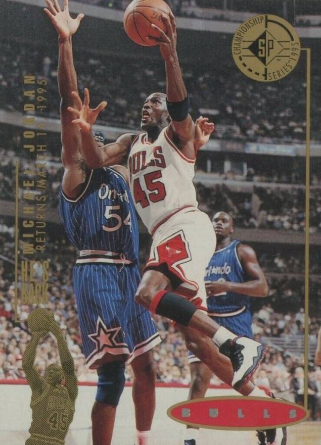 1994 Upper Deck Jordan 94-95 He's Back Reprints Michael Jordan #41 Basketball Card