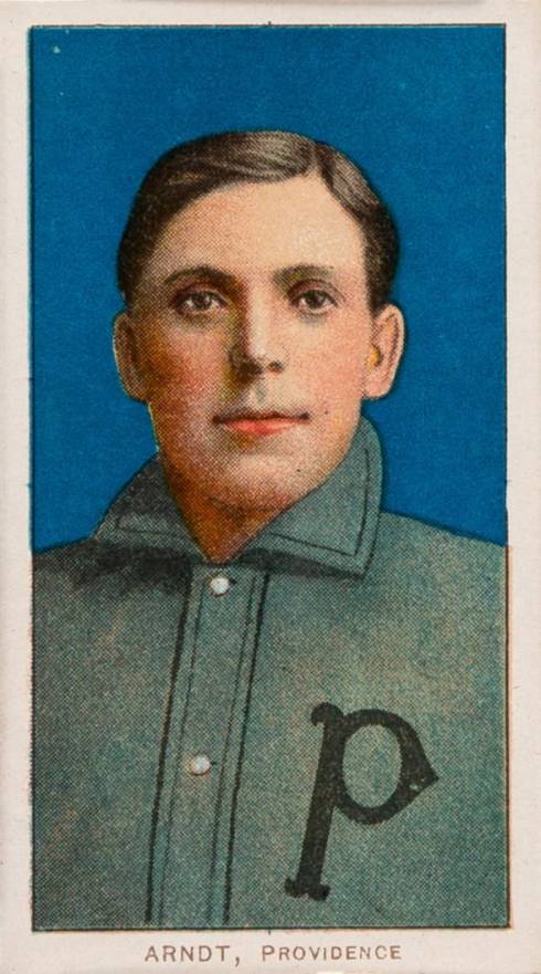 1909 White Borders Piedmont 350  Arndt, Providence #13 Baseball Card