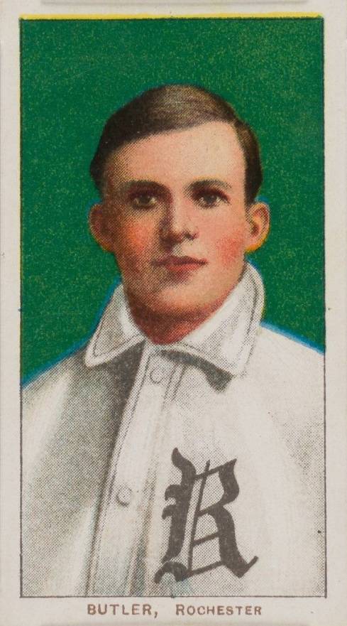 1909 White Borders Piedmont 350  Butler, Rochester #66 Baseball Card