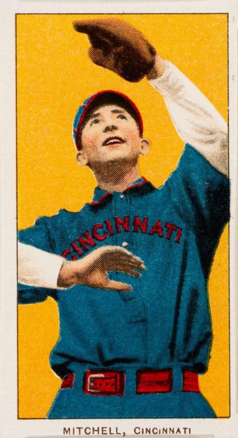 1909 White Borders Piedmont 350  Mitchell, Cincinnati #339 Baseball Card