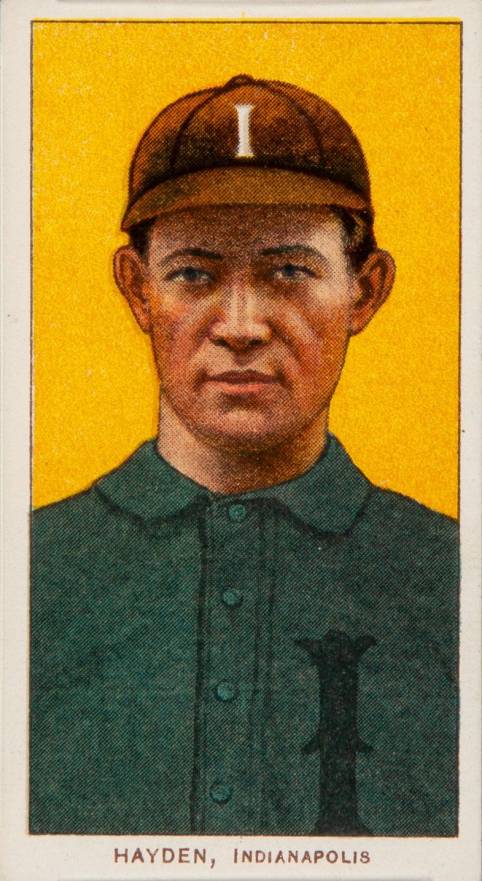 1909 White Borders Piedmont 350  Hayden, Indianapolis #207 Baseball Card