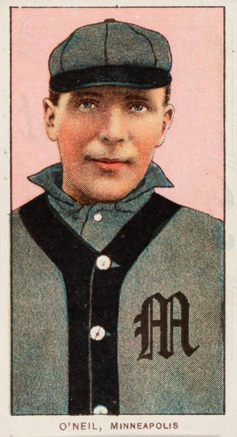 1909 White Borders Piedmont 350  O'Neil, Minneapolis #370 Baseball Card