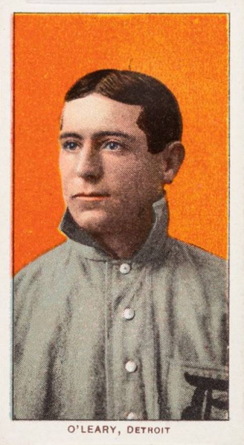 1909 White Borders Piedmont 350  O'leary, Detroit #369 Baseball Card