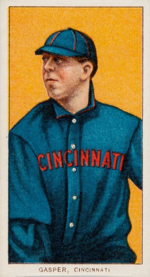1909 White Borders Piedmont 350  Gasper, Cincinnati #186 Baseball Card