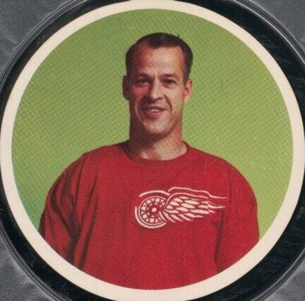 1962 El Producto Discs Gordie Howe # Hockey Card