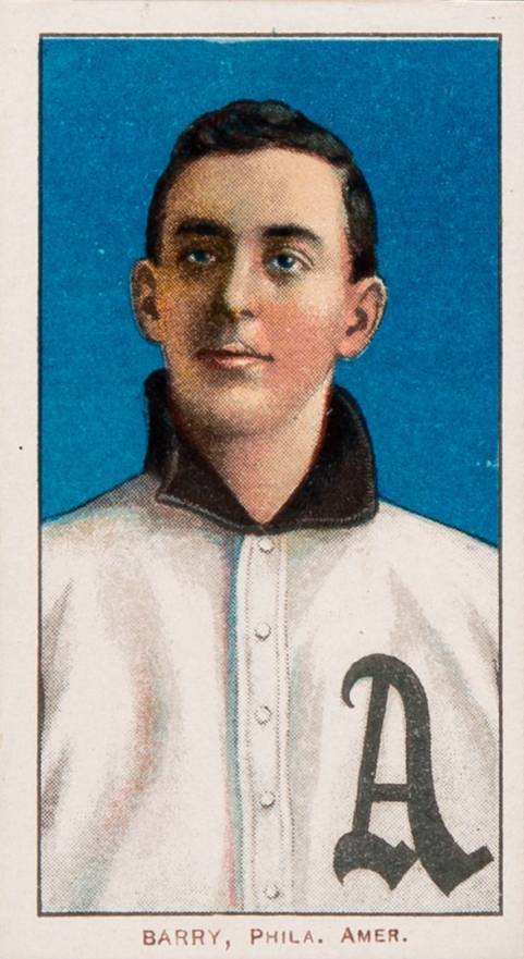 1909 White Borders Piedmont 350  Barry, Phila. Amer. #20 Baseball Card