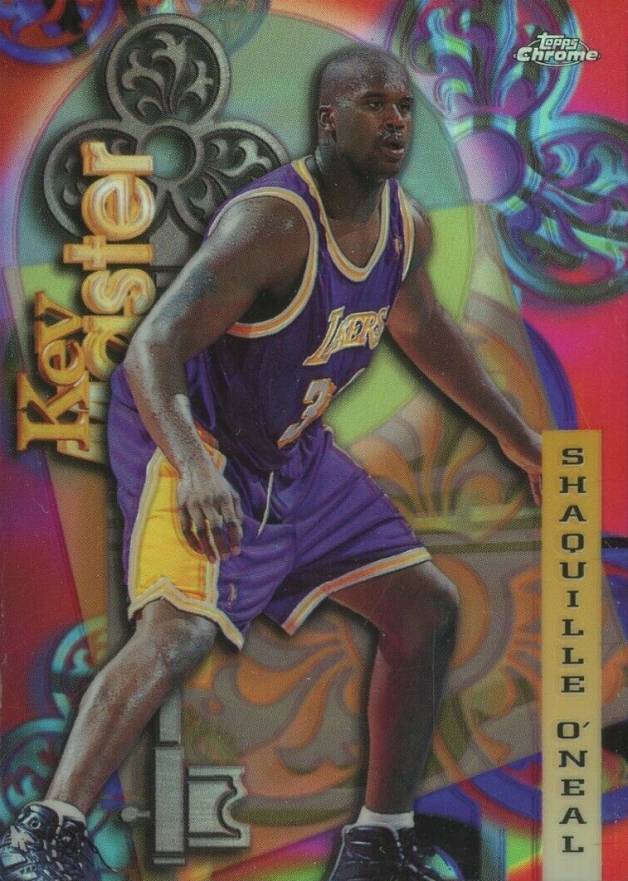 1997 Topps Chrome Season's Best Shaquille O'Neal #21 Basketball Card