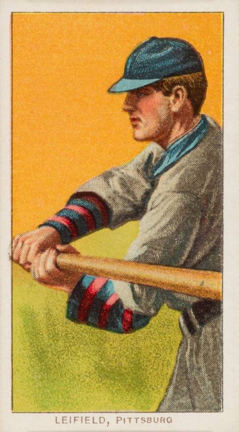 1909 White Borders Piedmont 350  Leifield, Pittsburg #281 Baseball Card