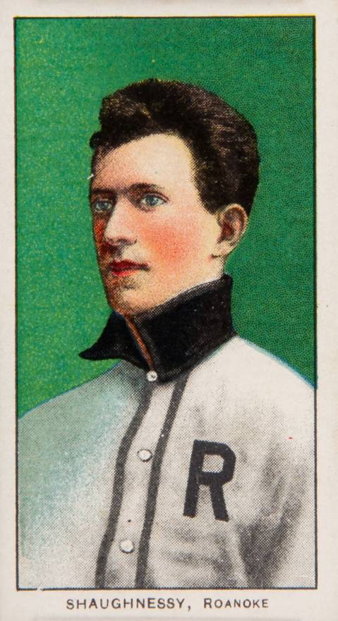 1909 White Borders Piedmont 350  Shaughnessy, Roanoke #439 Baseball Card