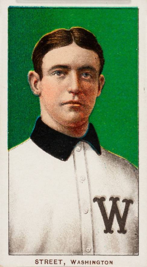 1909 White Borders Piedmont 350  Street, Washington #471 Baseball Card