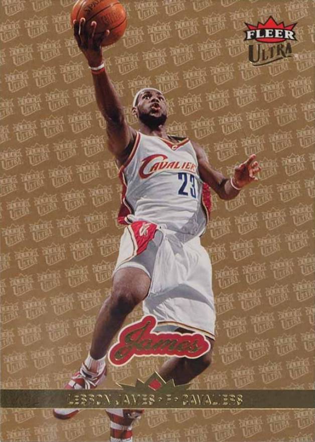 2006 Ultra Gold Medallion LeBron James #26 Basketball Card