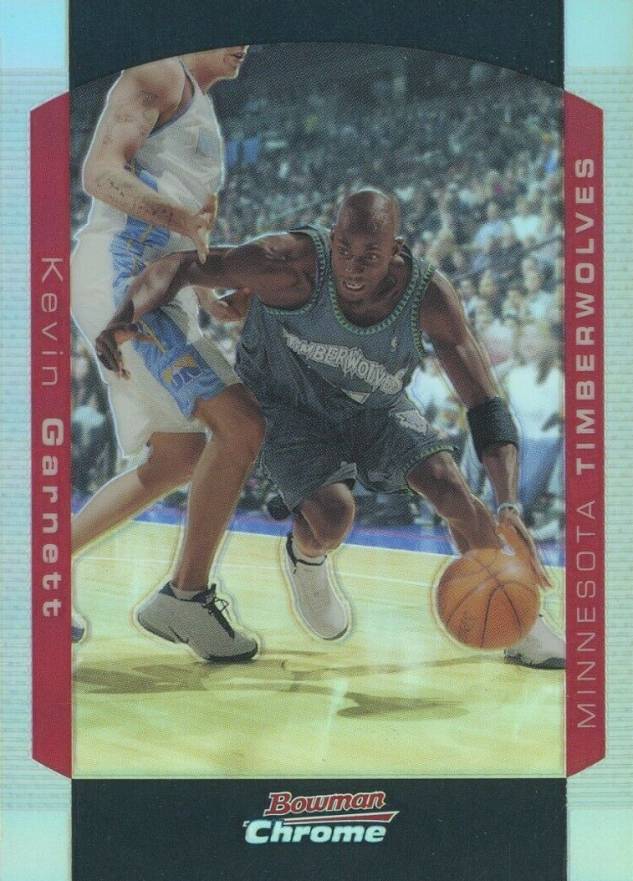 2004 Bowman Kevin Garnett #21 Basketball Card