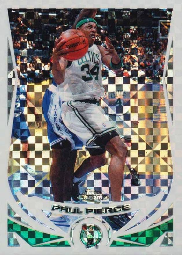 2004 Bowman Paul Pierce #34 Basketball Card