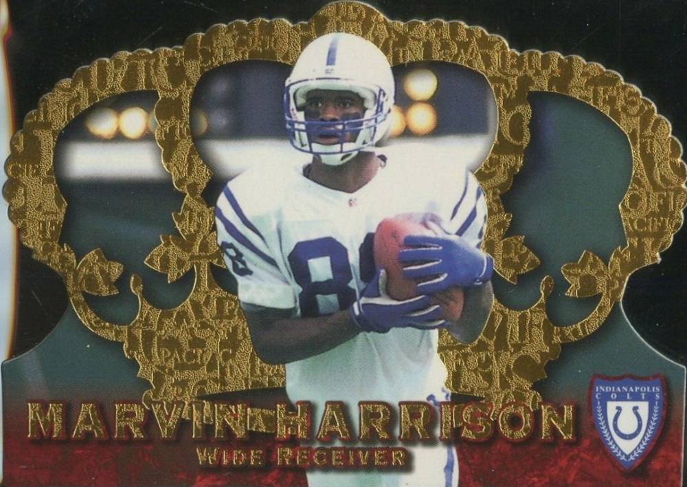 1996 Pacific Crown Royale Marvin Harrison #27 Football Card