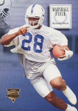 1994 Skybox Premium Marshall Faulk #158 Football Card
