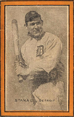 1911 Baseball Bats Hand Cut Stanage, Detroit # Baseball Card