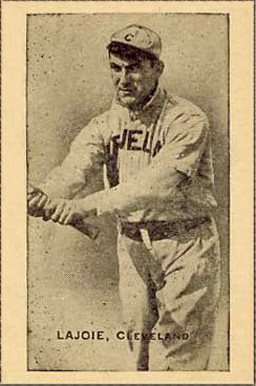 1911 Baseball Bats Hand Cut Lajoie, Cleveland # Baseball Card