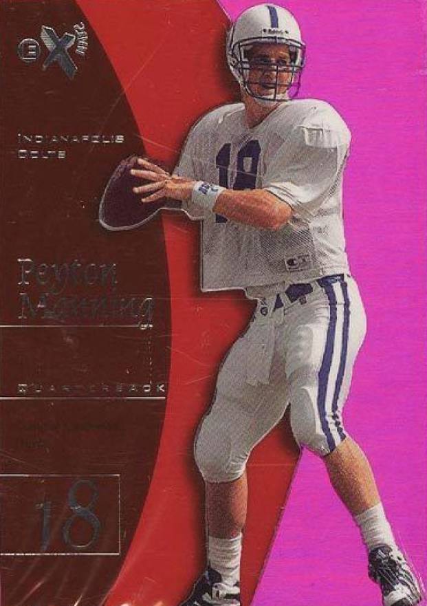 1998 Skybox E-X2001 Peyton Manning #54 Football Card