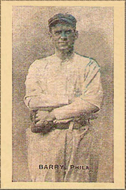 1911 Baseball Bats Barry, Phila. #3 Baseball Card