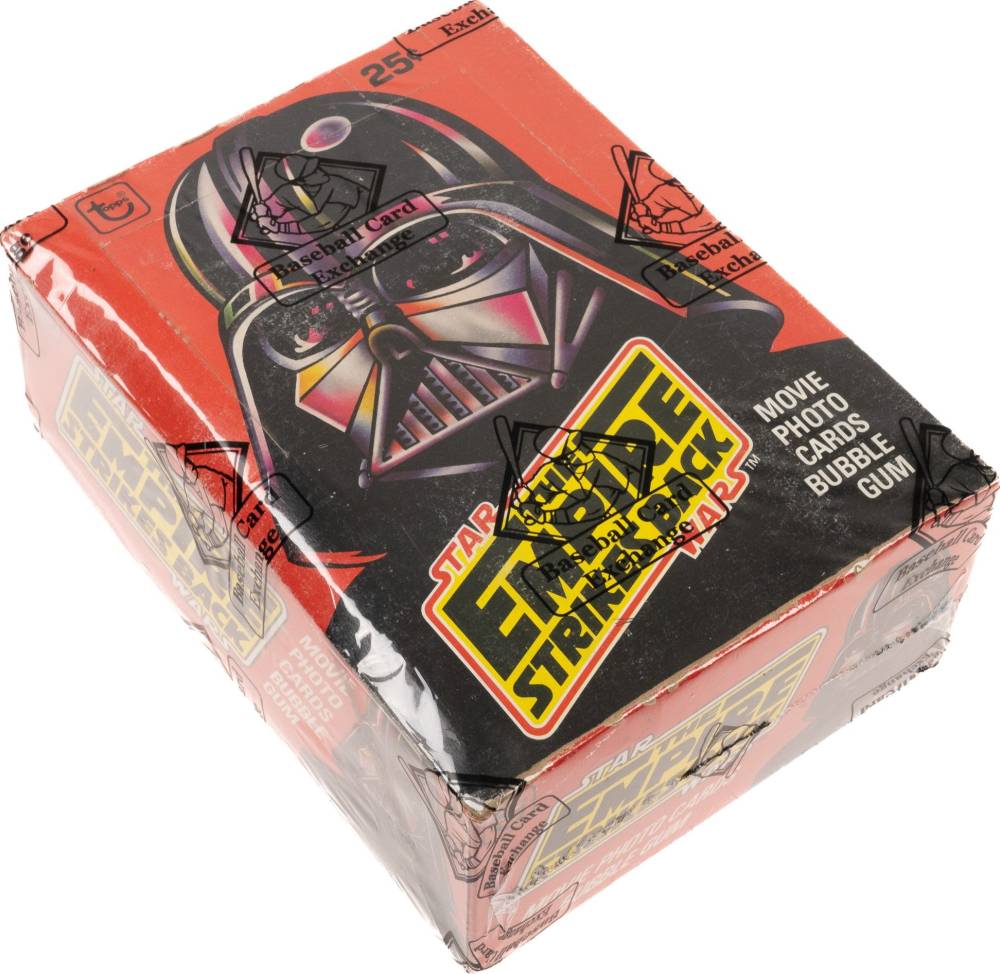 1980 Star Wars Empire Strikes Back Wax Pack Box #WPB-1 Non-Sports Card