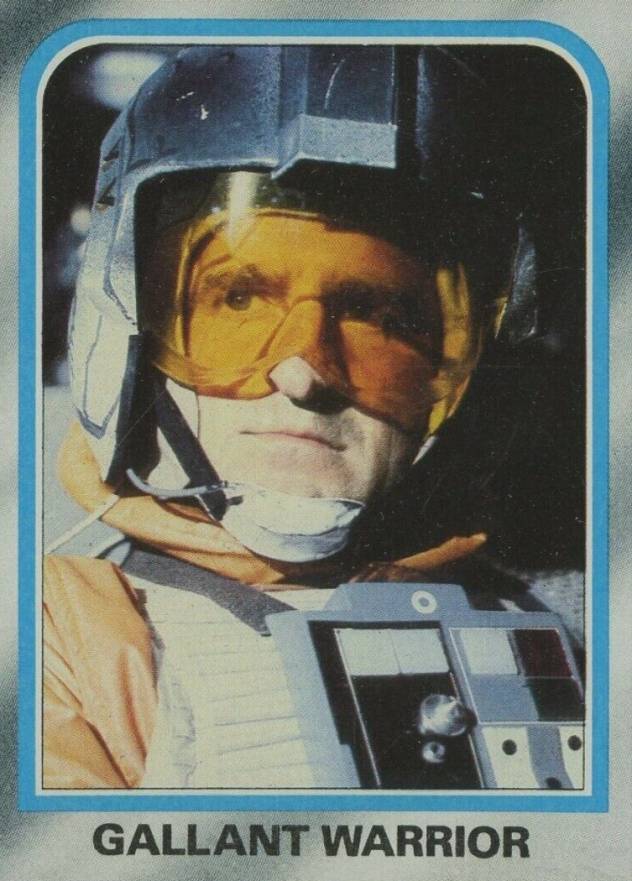 1980 Star Wars Empire Strikes Back Gallant warrior #162 Non-Sports Card