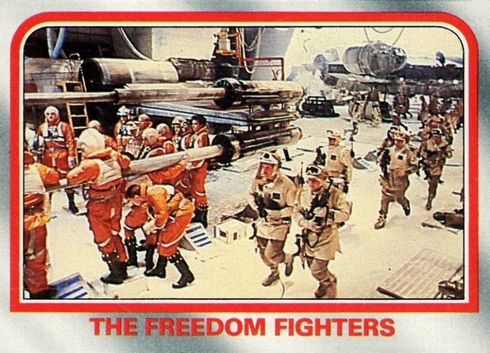 1980 Star Wars Empire Strikes Back The freedom fighters #35 Non-Sports Card