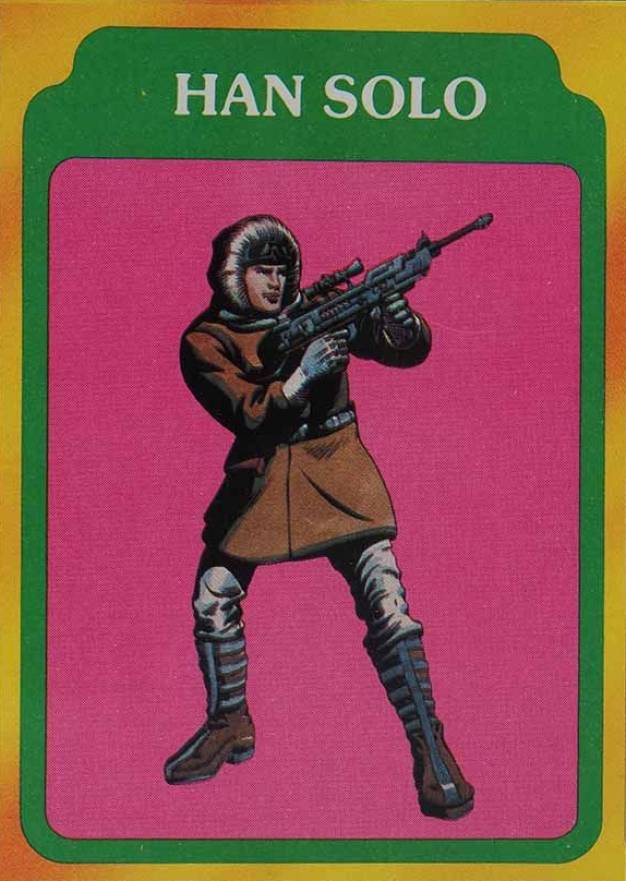 1980 Star Wars Empire Strikes Back Han Solo #266 Non-Sports Card