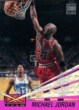 1993 Stadium Club Beam Team Michael Jordan #4 Basketball Card