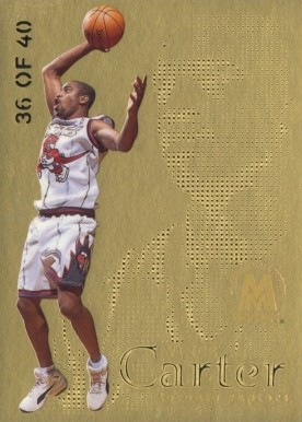 1998 Skybox Molten Metal Fusion Vince Carter #34F Basketball Card