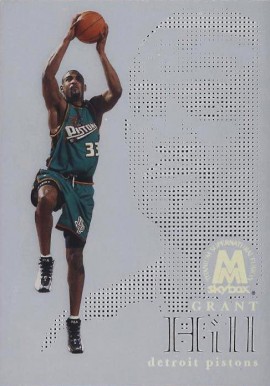 1998 Skybox Molten Metal Fusion Grant Hill #37F Basketball Card