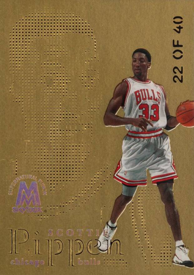 1998 Skybox Molten Metal Fusion Scottie Pippen #46F Basketball Card