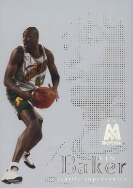 1998 Skybox Molten Metal Fusion Vin Baker #22F Basketball Card
