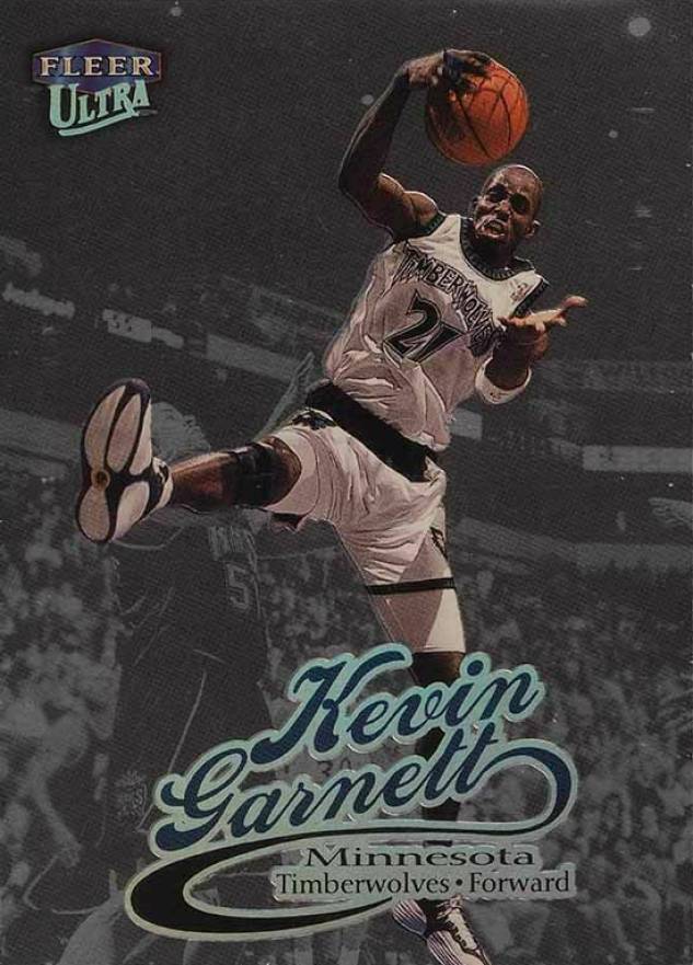 1998 Ultra Kevin Garnett #72P Basketball Card