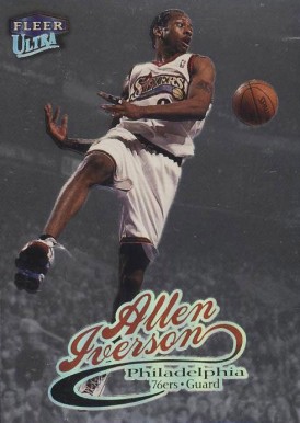 1998 Ultra Allen Iverson #33P Basketball Card