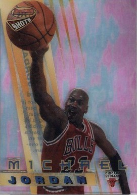 1996 Bowman's Best Shots  Michael Jordan #BS6 Basketball Card