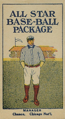 1910 All Star Base-Ball Chance, Chicago Nat'L # Baseball Card