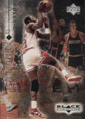 1998 Upper Deck Black Diamond Michael Jordan #1 Basketball Card