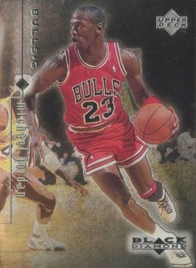 1998 Upper Deck Black Diamond Michael Jordan #3 Basketball Card