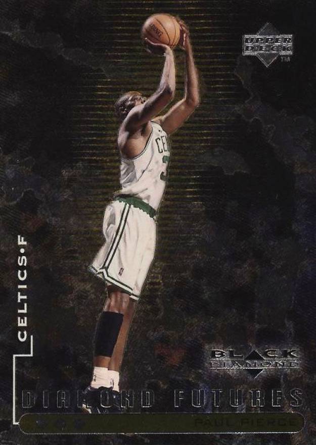1998 Upper Deck Black Diamond Paul Pierce #101 Basketball Card