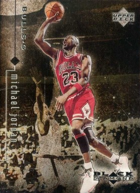 1998 Upper Deck Black Diamond Michael Jordan #22 Basketball Card