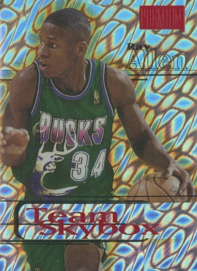1997 Skybox Premium Ray Allen #225 Basketball Card