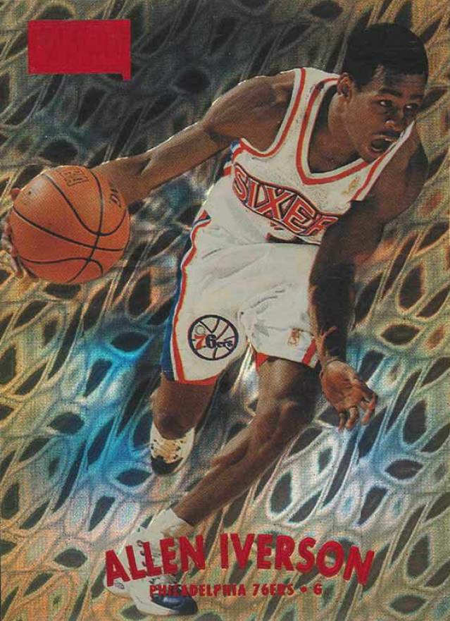 1997 Skybox Premium Allen Iverson #100 Basketball Card