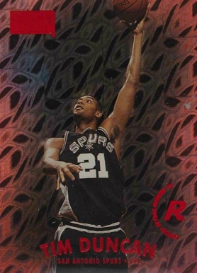1997 Skybox Premium Tim Duncan #112 Basketball Card