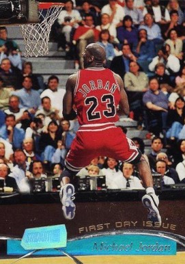1997 Stadium Club 1st Day Issue  Michael Jordan #118 Basketball Card