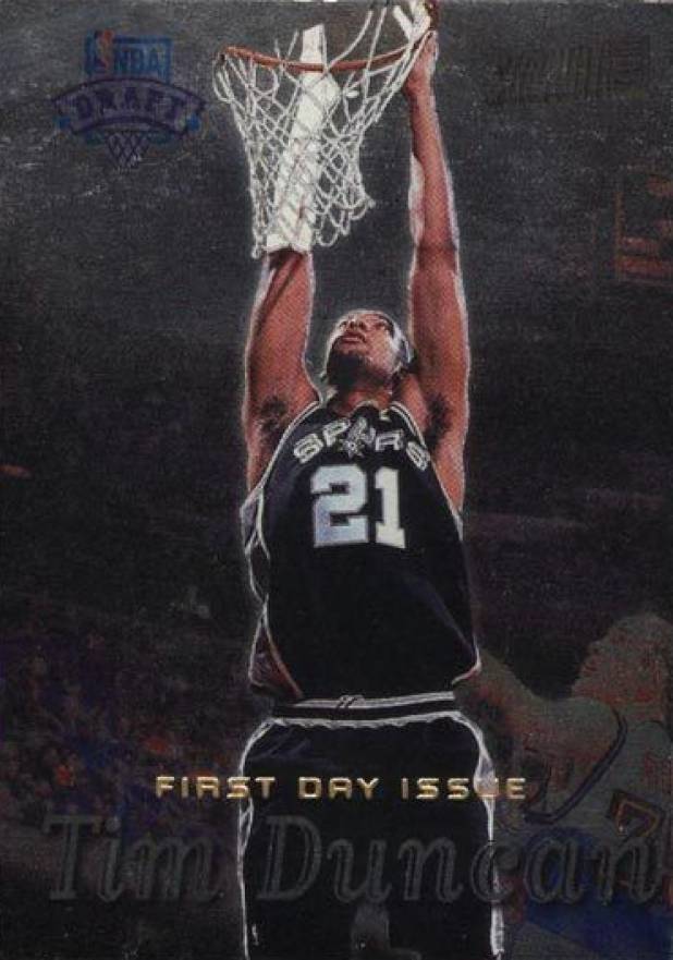 1997 Stadium Club 1st Day Issue  Tim Duncan #201 Basketball Card