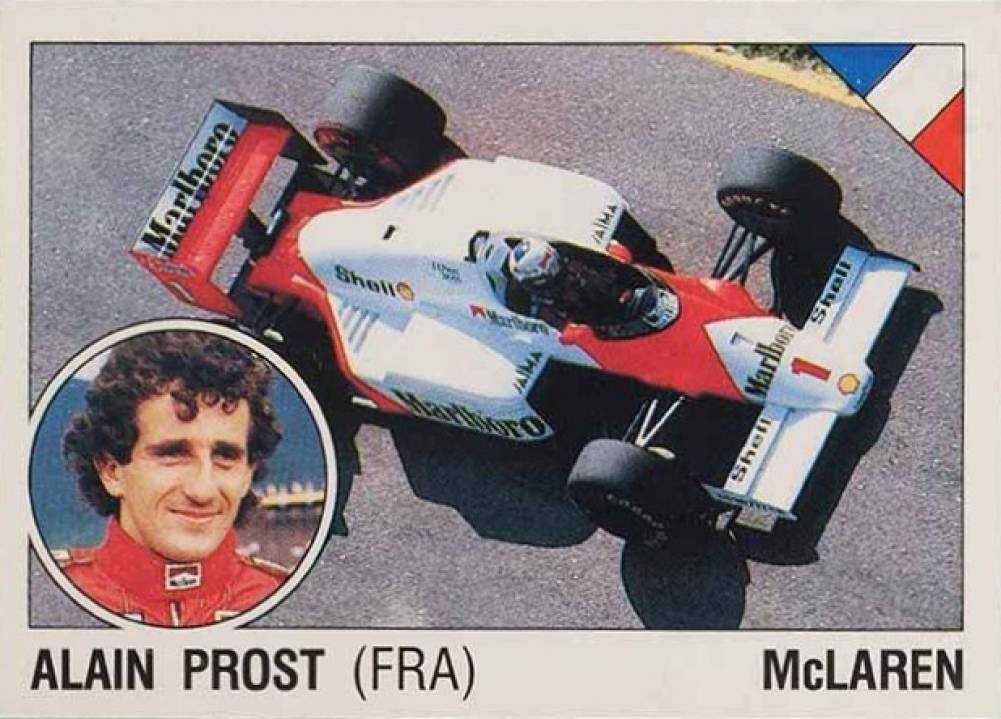 1986 Panini Supersport Italian Alain Prost #30 Other Sports Card