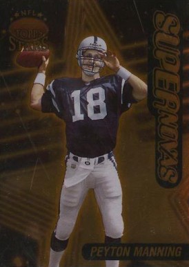 1998 Topps Stars Supernova Peyton Manning #S5 Football Card